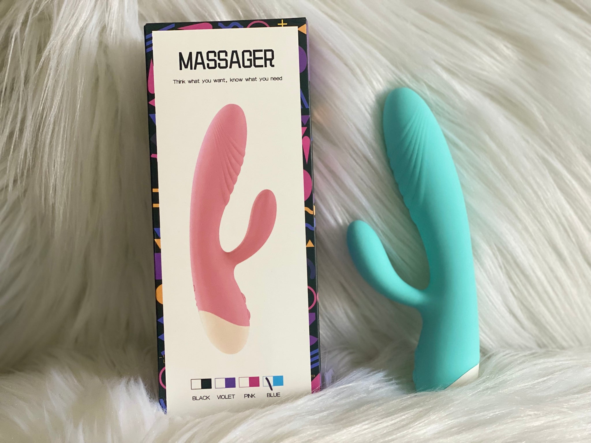 Female 7 Speed Silicone Vibrator Dildo