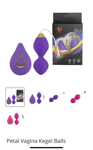 Petal Vagina Kegel Balls