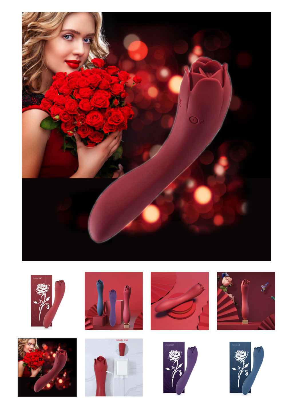 Beautiful Rose Vibrator