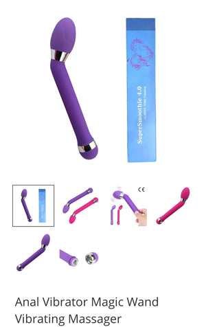 Anal Vibrator Magic wand Vibrating Massager