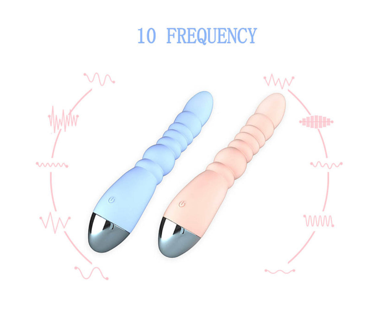 Soft 10 Frequency Massage Stick