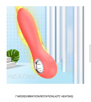 7 Speed Heating Dildo Vibrator