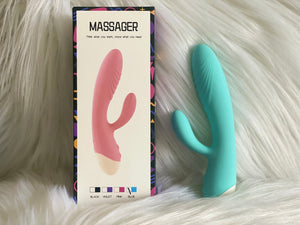 Female 7 Speed Silicone Vibrator Dildo