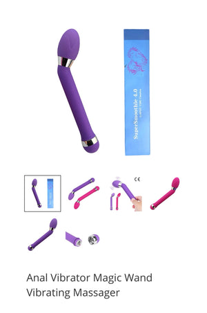 Anal Vibrator Magic wand Vibrating Massager